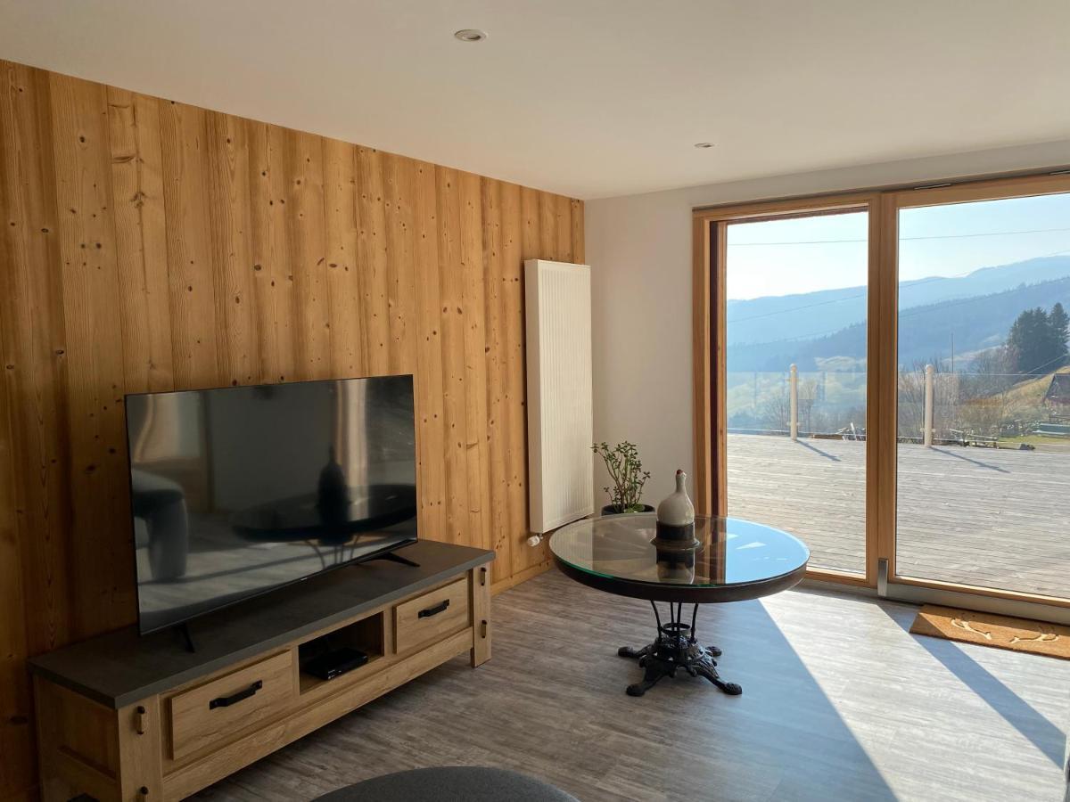 Apartmán Au Nid Des Pies Soultzeren Exteriér fotografie