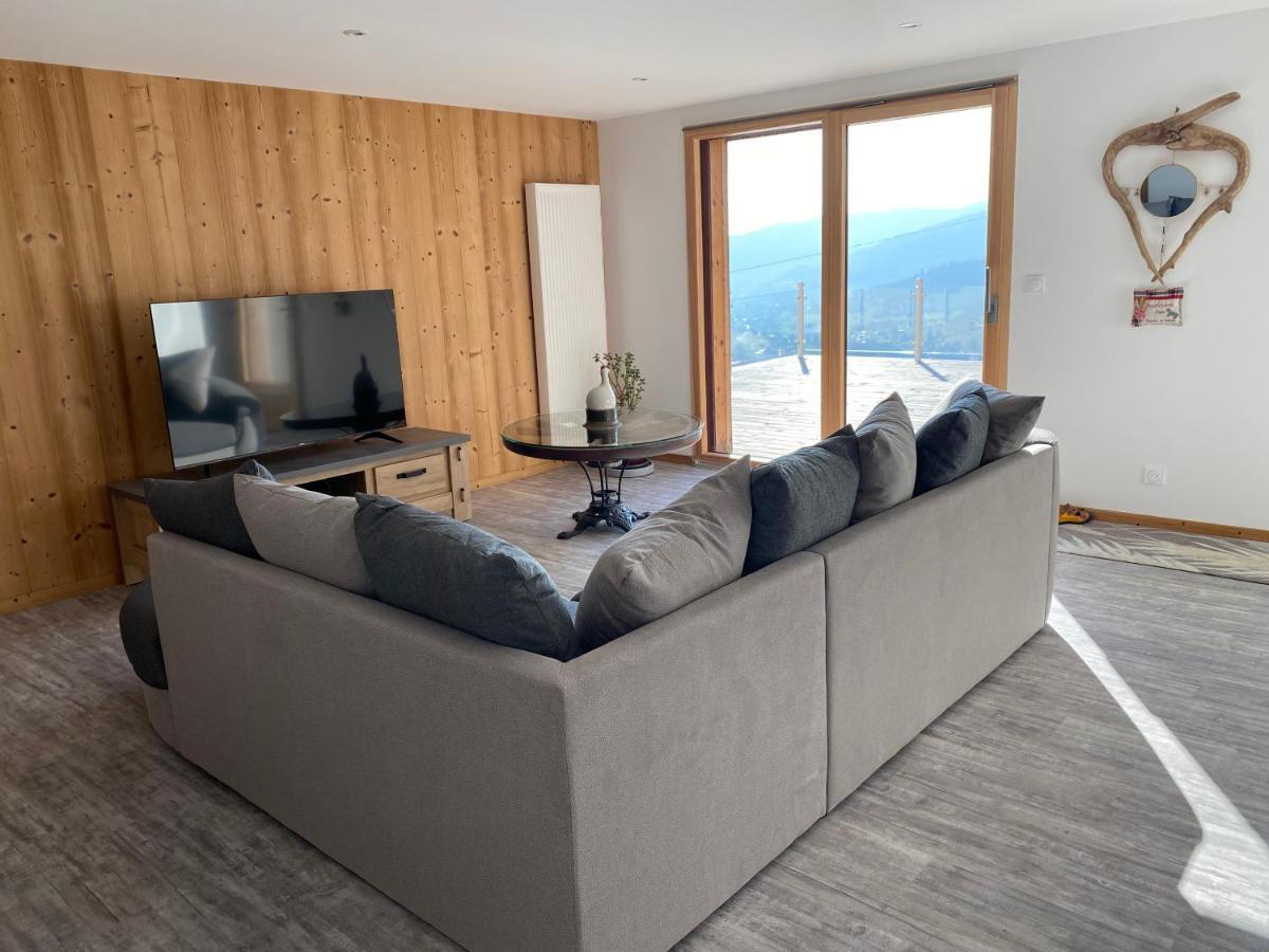 Apartmán Au Nid Des Pies Soultzeren Exteriér fotografie