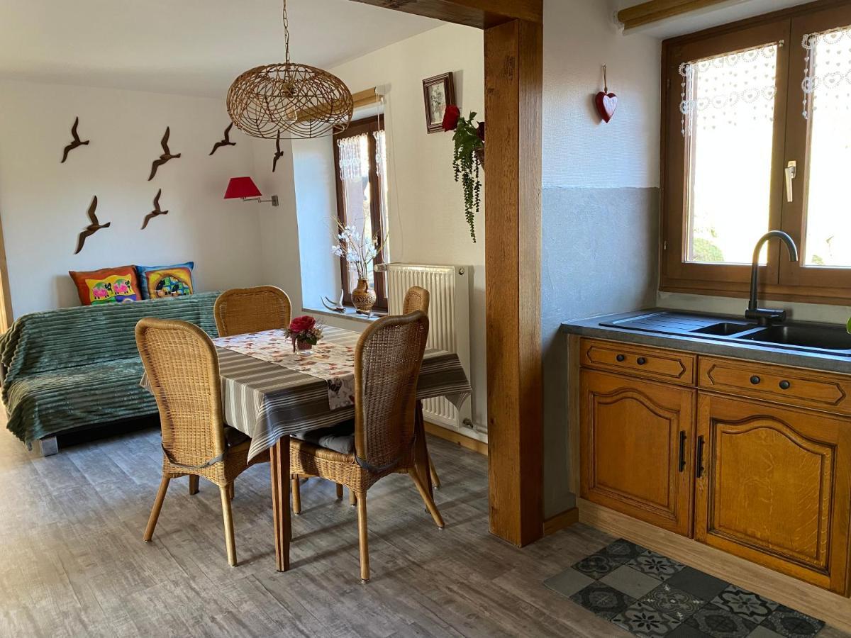 Apartmán Au Nid Des Pies Soultzeren Exteriér fotografie
