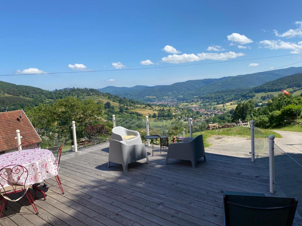 Apartmán Au Nid Des Pies Soultzeren Exteriér fotografie