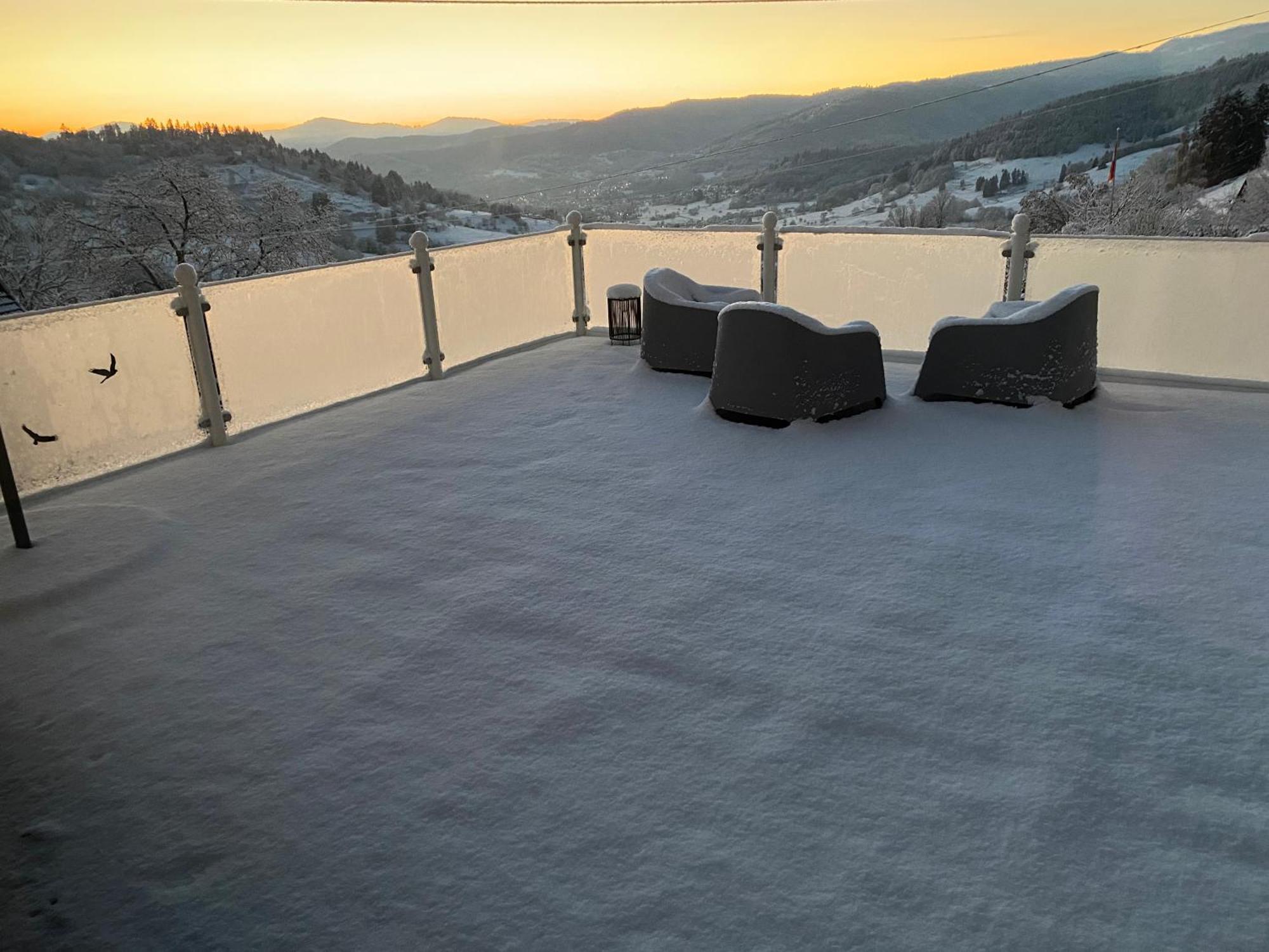 Apartmán Au Nid Des Pies Soultzeren Exteriér fotografie